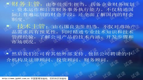 武汉市XX科技开发有限责任公司商业计划书